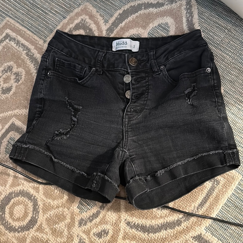 Black shorts